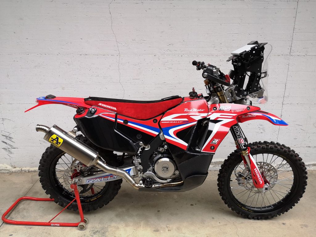 Honda 450 Rally 2019 serbatoi alluminio 04